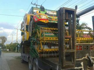 ขายรถเกี่ยวข้าว จ้าวช้างไวไฟ ปี54 อุ้ม2.5ตัน เครื่อง260แรง JOทูเทอร์โบ จากโรงงาน รถสวยสภาพพร้อมใช้งาน ราคา1,250,000 สนใจโทร 090-8588220คุณนะ 093-3258446คุณบิว